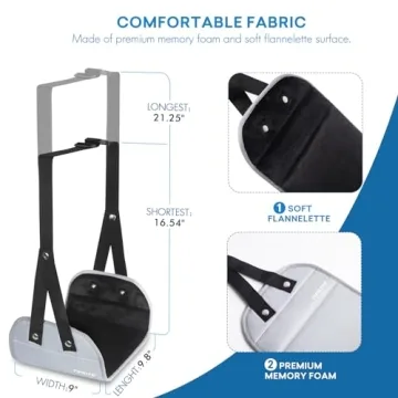 TIPKITS Airplane Footrest for Ultimate Comfort on Flights