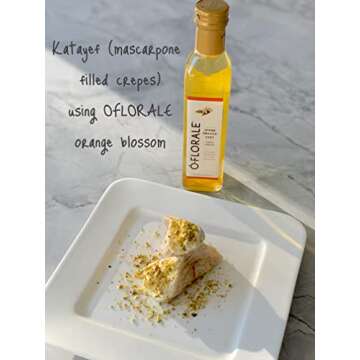 Pure OFLORALE Orange Blossom Water for Cooking & Baking