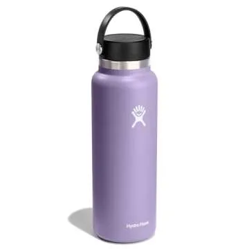 Hydro Flask 40 Oz Wide Mouth Flex Cap Moonshadow