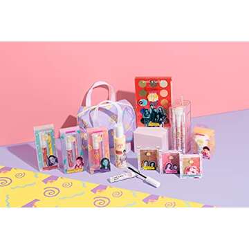 wet n wild Saved By The Bell Zack Attack Live Performing at the Max Brush Set, Makeup Brush Set with Case,1114546