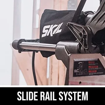 SKIL 10" Dual Bevel Sliding Compound Miter Saw for Precision Cuts
