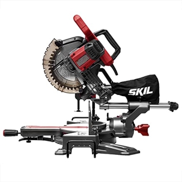 SKIL 10" Dual Bevel Sliding Compound Miter Saw for Precision Cuts