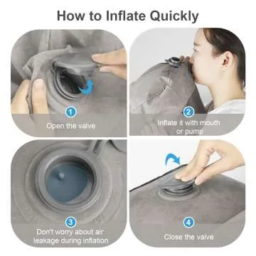 Travel Foot Rest Pillow for Kids – Convenient & Adjustable