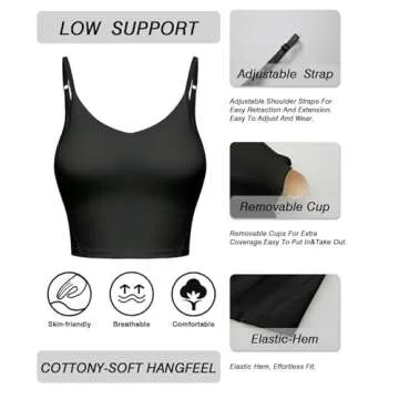 Comper Women Longline Sports Bra - Comfortable & Stylish Performance