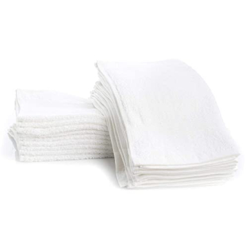 Simpli-Magic Cotton Washcloths 24 Pack Soft Absorbent