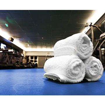 Simpli-Magic Cotton Washcloths 24 Pack Soft Absorbent