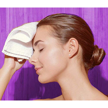 Simpli-Magic Cotton Washcloths 24 Pack Soft Absorbent