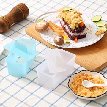 RC Non Stick Musubi Maker Press - Easy Sushi Making Kit for All Ages