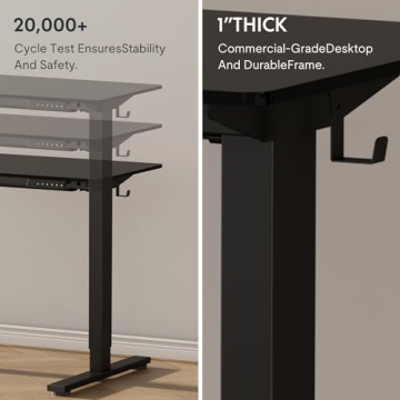 FLEXISPOT EN1 Electric Height Adjustable Standing Desk