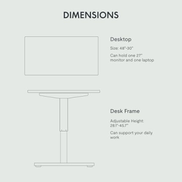 FLEXISPOT EN1 Electric Height Adjustable Standing Desk