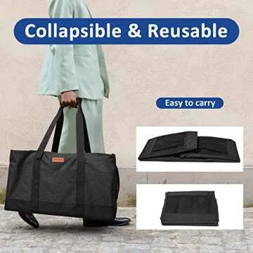 MHOMER Reusable Grocery Bag - Durable and Eco-Friendly Tote