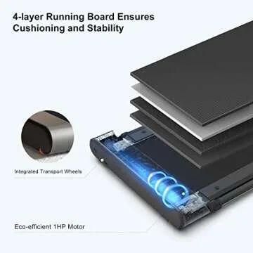 WALKINGPAD R1 Pro Foldable Treadmill 2 in 1 Walking Pad Under Desk Treadmill and Running Treadmills for Home with Remote Control, No Installation Required