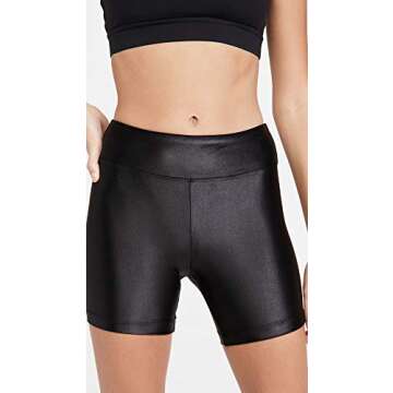 Koral Slalom High-Rise Infinity Shorts Black MD 6