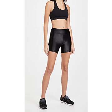 Koral Slalom High-Rise Infinity Shorts Black MD 6