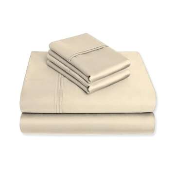 Organic Cotton Twin Sheet Set - Cooling & Breathable