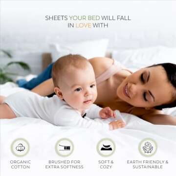 Organic Cotton Twin Sheet Set - Cooling & Breathable