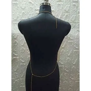 Fairyu Pink Body Chain - Shimmering Accessories for Women