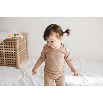 Baby Polka Dot Pajama Set for Toddlers 6M-8T