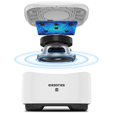 Elesories White Noise Machine with 30 Soothing Sounds