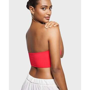 Comfortable INLYRIC Strapless Bandeau Bra Bralette