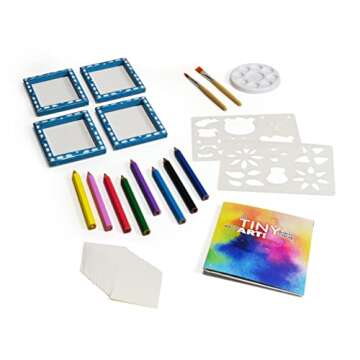 SmartLab Toys Tiny Art! - 10 Enormously Artistic Activities. Big Science. Tiny Tools, Multi