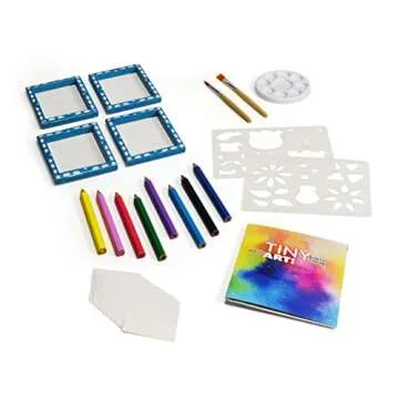 SmartLab Toys Tiny Art! - 10 Enormously Artistic Activities. Big Science. Tiny Tools, Multi