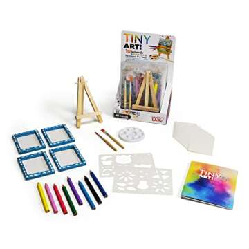 SmartLab Toys Tiny Art! - 10 Enormously Artistic Activities. Big Science. Tiny Tools, Multi