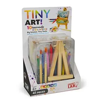 SmartLab Toys Tiny Art! - 10 Enormously Artistic Activities. Big Science. Tiny Tools, Multi