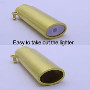 HUMWE Metal Lighter Case for Bic Lighters - Stylish & Functional