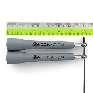 WOD Nation Speed Jump Rope for All Fitness Levels