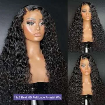 Lemoda HD Lace Water Wave Wig 30Inch - 12A Virgin Hair