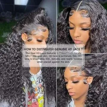 Lemoda HD Lace Water Wave Wig 30Inch - 12A Virgin Hair