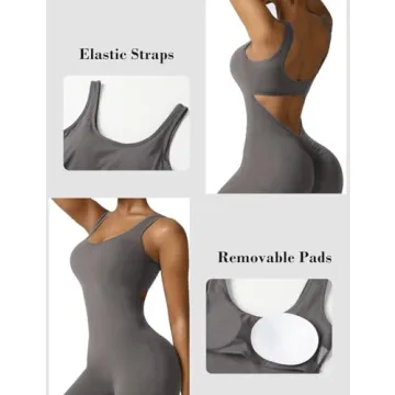 Stylish Vertvie Sleeveless Flare Jumpsuit for Women