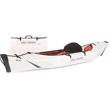 Oru Kayak Foldable Kayak Inlet | Stable, Durable, Lightweight - Lake and River Kayaks - Beginner, In...