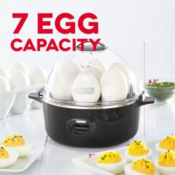 Dash Express Electric Egg Cooker with 7 Egg Capacity