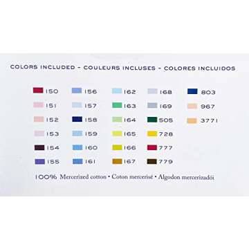 DMC Gold Limited Edition Embroidery Floss Set - 27 Colors