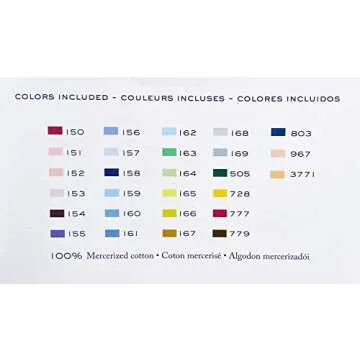 DMC Gold Limited Edition Embroidery Floss Set - 27 Colors