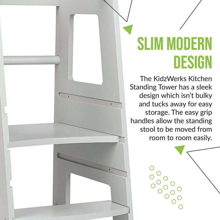 KidzWerks Toddler Standing Tower - Safe & Adjustable