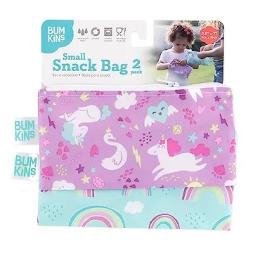 Eco-Friendly Bumkins Reusable Snack Bags for All Ages