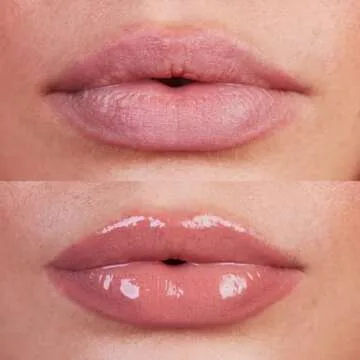 Kosas Wet Lip Oil Gloss - Hydrating Lip Plumping Treatment with Hyaluronic Acid & Peptides, Non-Sticky Finish (Unhooked)