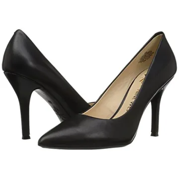 Nine West Women's Fifth9x9 Pump - Elegant Black Leather Pumps
