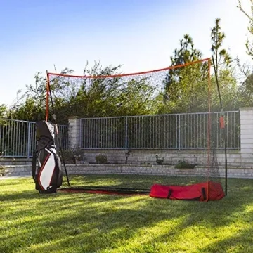 Portable 10x7ft Golf Practice Net with Carry Bag