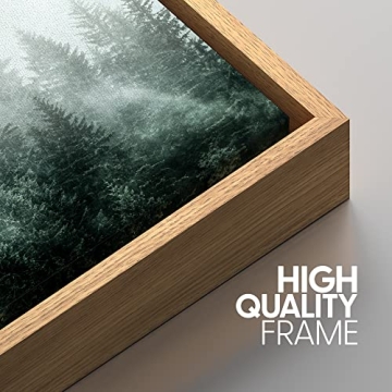 SIGNWIN Framed Canvas Print Set - Woodland Art for Home