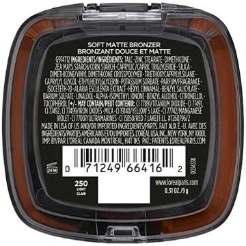L'Oreal Paris Infallible 24H Soft Matte Longwear Bronzer - Waterproof & Humidity Resistant