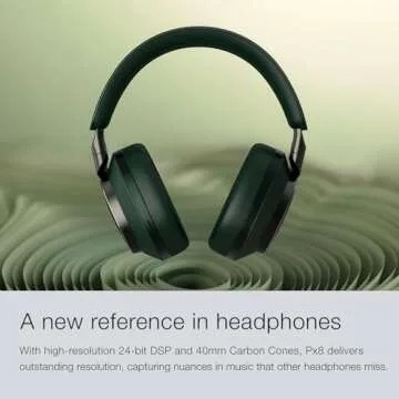 Bowers & Wilkins Px8 Over-Ear Wireless Headphones with Luxurious Design and Advanced ANC