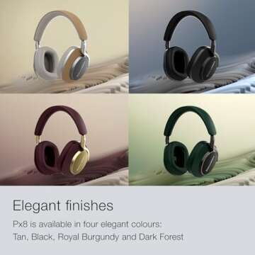 Bowers & Wilkins Px8 Wireless Headphones with ANC