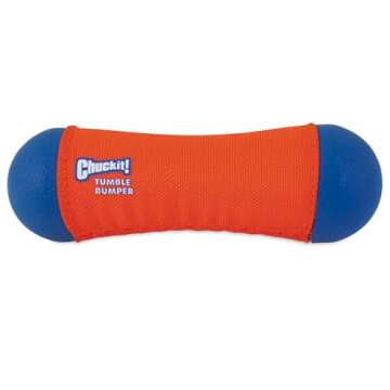 Chuckit! Amphibious Tumble Bumper Dog Toy, Floats on water,Large