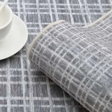 Soft Washable Rug - GAOMON Non Slip 5x7 Grey