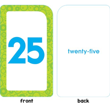 School Zone Numbers Flash Cards: Toddler, Preschool, Kindergarten, Learn Math, Addition, Subtraction, Numerical Order, Counting, Problem Solving, and More