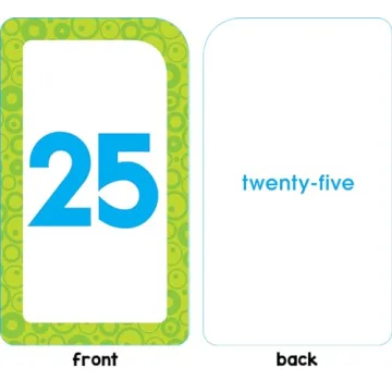 School Zone Numbers Flash Cards: Toddler, Preschool, Kindergarten, Learn Math, Addition, Subtraction, Numerical Order, Counting, Problem Solving, and More